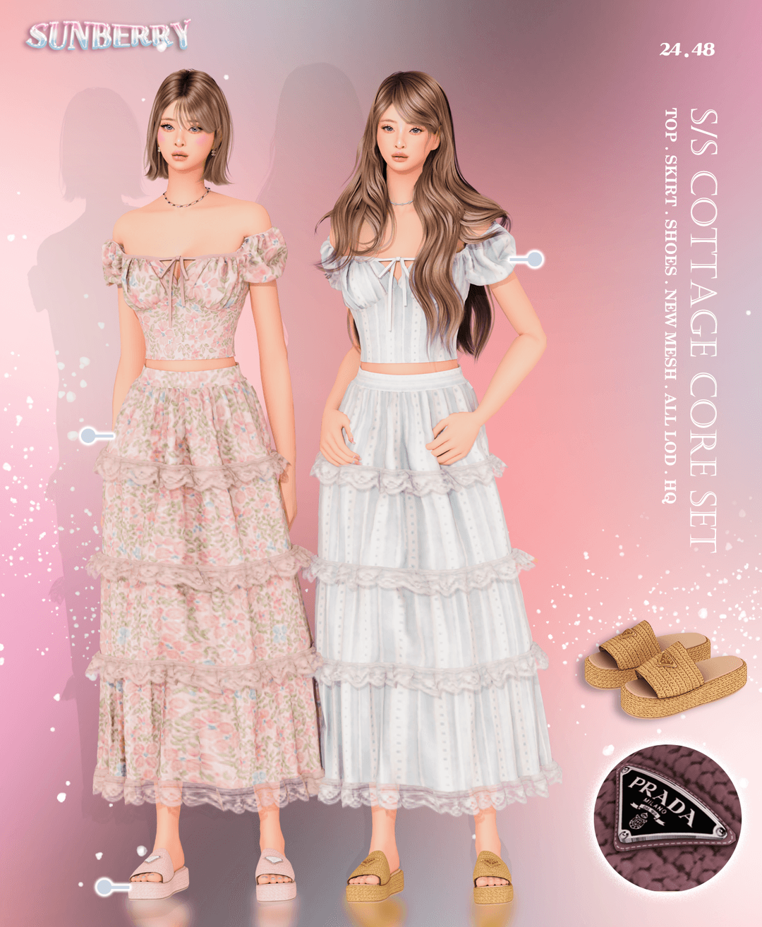 Сет одежды Cottage Core SET